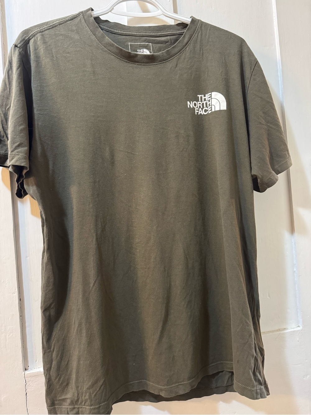 The North Face Olive Green Logo Graphic Tee